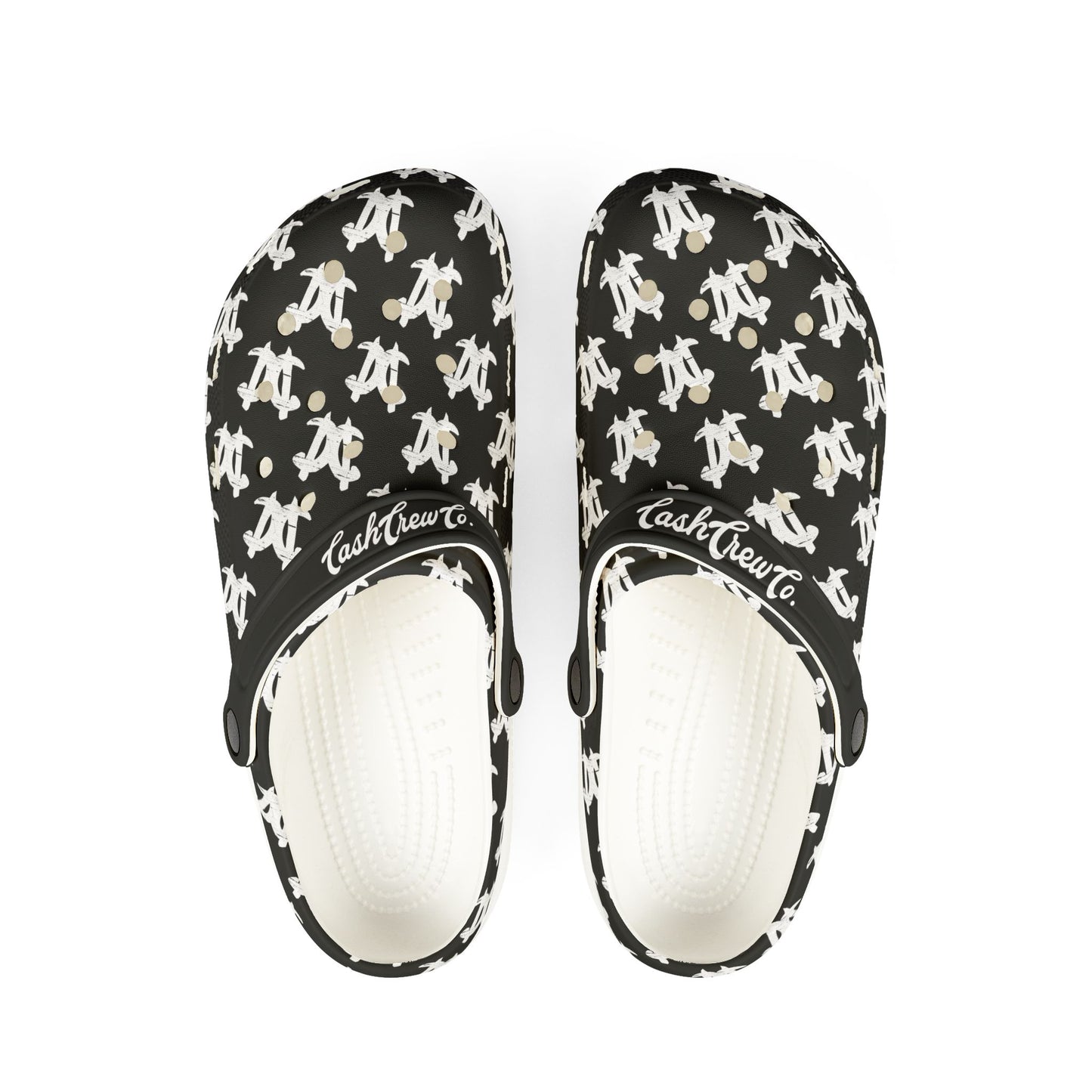 CC'Black/White'Clogs