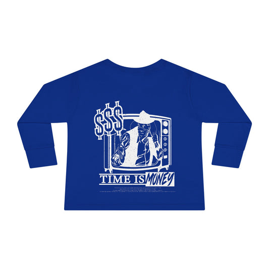 Toddler TimeIsMoney Long Sleeve Tee