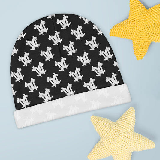 CC Baby Beanie' Black/White