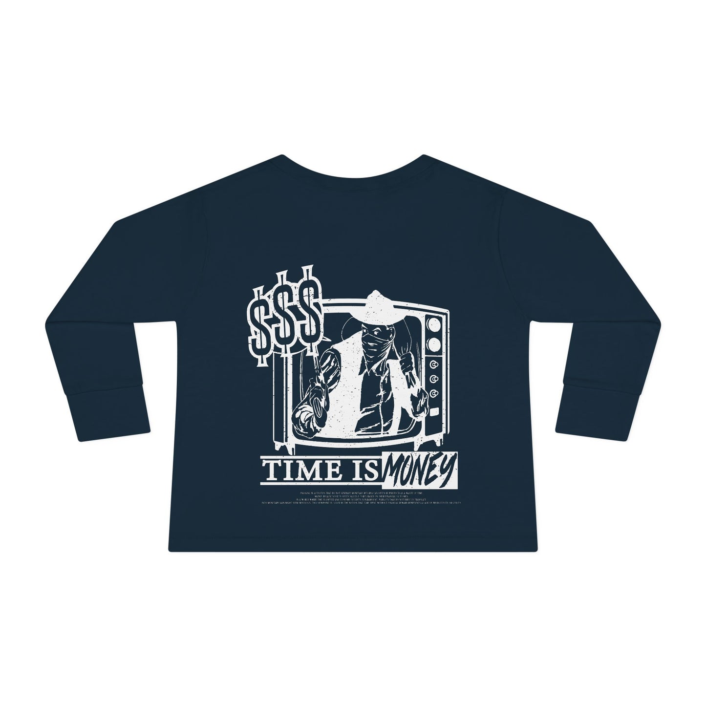 Toddler TimeIsMoney Long Sleeve Tee