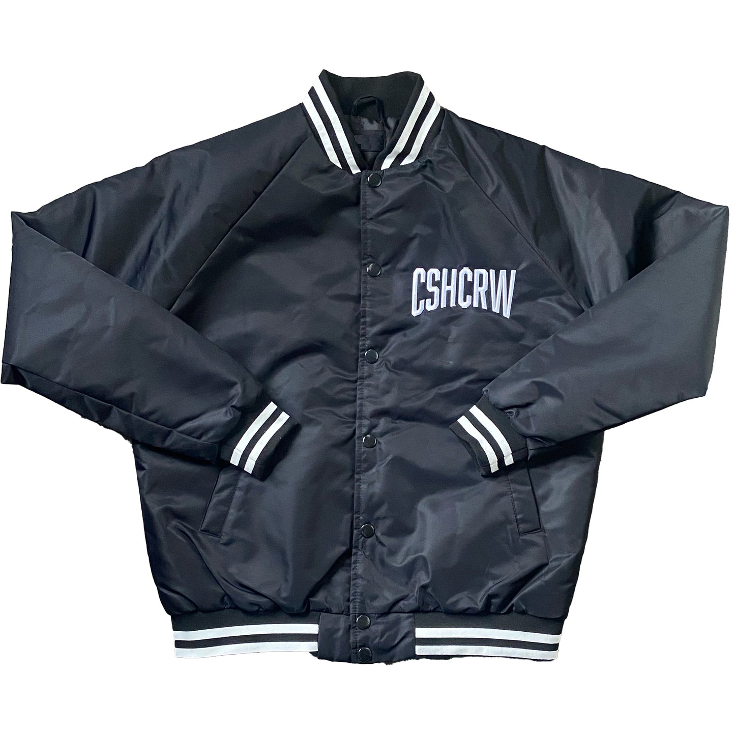 CshCrw Varsity Jacket'Black