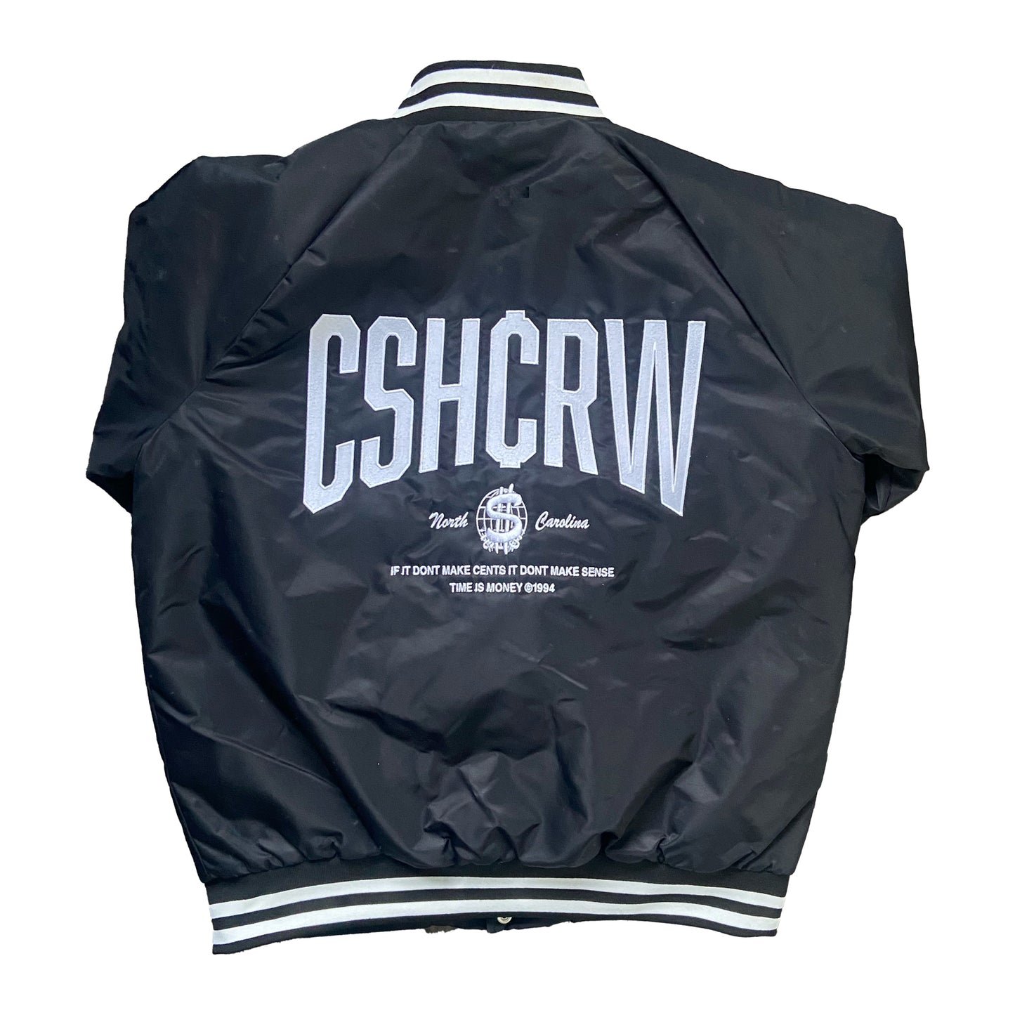 CshCrw Varsity Jacket'Black